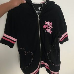 Tokidoki short sleeve hoodie